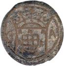 Wheel of 15 Bazarucos - João V (Goa mint to Chaul)