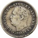 Oitavo de Rupia  - Luíz I (Calcutta mint)