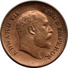 ½ Pice - Edward VII