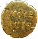 Nove Reis "9" - João VI (Small armillary sphere, Goa mint)