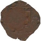 15 Réis - Maria II (Countermarked Coinage)