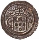 1 Bazaruco - Filipe II (Goa mint)