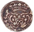 Pardau - Maria I (Headdress, Goa mint)