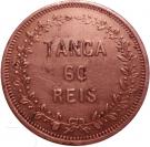 1 Tanga "60 Réis" - Luíz I (Mumbai mint)