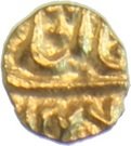 ½ Fanam - Alamgir II (Karpa Mint)