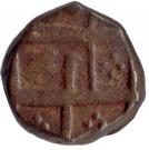 ½ Paisa Aurangzeb Alamgir (1658-1707)