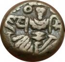AE Stater - Jayasimha Deva (1123 - 1155 AD) - Kashmir - Second Lohara Dynasty