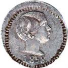 60 Réis "Tanga" - Pedro V (Goa Mint)