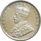 ½ Rupee - George V