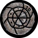 Wheel of 10 Bazarucos - João V (Damão mint to Chaul)