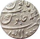 Rupee - Aurangzeb (Sholapur mint)