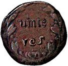 Vinte Res "20" - José I (Goa mint)