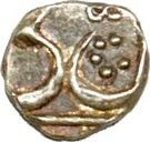 1/16 Rupee - Amjad Ali Shah (Lucknow mint)