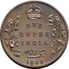 1 Rupee - Edward VII