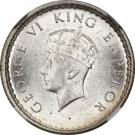 ¼ Rupee - George VI