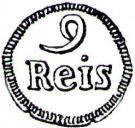 9 Réis - João VI (Goa mint)