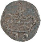 30 Réis "½ Tanga"- José I- (Goa mint)