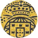 São Tomé de 1 Xerafim - João VI (Goa mint)