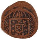 4 ½ Réis "4=" - João VI (Diu mint)