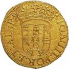 1 Escudo S. Tomé - João III (Lisboa mint)