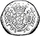 1 Tanga - Maria I (Dio mint)