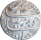 ½ Rupee - Aurangzeb (Surat mint)