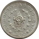 ½ Chitra Rupee - Chithira Thirunal Bala Rama Varma II
