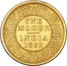 1 Mohur - Victoria