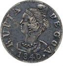 1 Rupia - Maria II (Goa Mint)