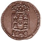 6 Réis - Maria II (Goa Mint)