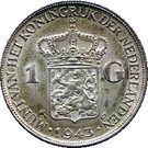 1 Gulden - Wilhelmina