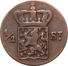 ½ Stuiver - Willem I