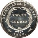 ¼ Gulden - Willem I