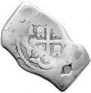 Real Batu - Philip V (Arabic Countermark on Mexico Cob 8 Reales)