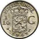 1/10 Gulden - Wilhelmina