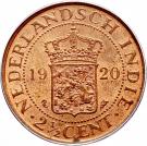 2½ Cents - Wilhelmina
