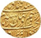 ¼ Mohur Ashrafi - Karim Khan Zand (Type B; Širâz mint)