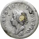 ½ Penny - James II