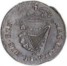 ½ Penny - James II