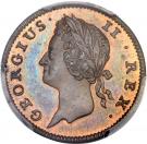 1 Farthing - George II