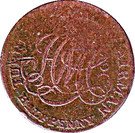 ½ Penny (Dublin - Turner Camac)