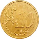 10 Euro Cent (1st map)