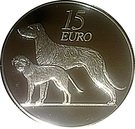 15 Euro (Irish Wolfhound)
