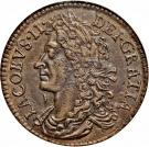 30 Pence - James II (Gun Money Large Coinage)