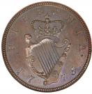 ½ Penny - George III
