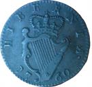 ½ Penny - George II