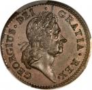 ½ Penny - George I