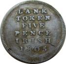 5 Pence - George III (Bank of Ireland - Token Coinage)