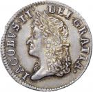 12 Pence - James II (Gun Money Coinage; Silver Proof Issue)