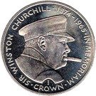 1 Crown - Elizabeth II (Winston Churchill)